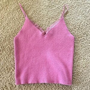 Lottie Moss purple/pink tank top